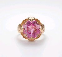 Goldring 750/18K mit Kunzit, Gr. 56 - Bild 2