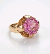 Goldring 750/18K mit Kunzit, Gr. 56 - Bild 3