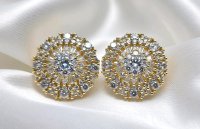Ohrringe 750 Gold 1,1 ct Diamant - Bild 6
