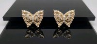 Ohrringe 750 Gold Diamant 1,6 ct Stecker Creolen - Bild 1