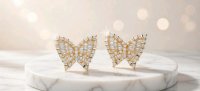 Ohrringe 750 Gold Creolen 1,6 ct Diamant - Bild 3