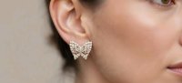Ohrringe 750 Gold Diamant 1,6 ct Stecker Creolen - Bild 4