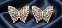 Ohrringe 750 Gold Diamant 1,6 ct Stecker Creolen - Bild 6