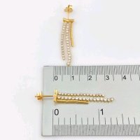 Ohrringe 750 Gold Diamant 1,24 ct - Bild 4