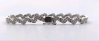 Tennisarmband 750 Gold 3,6 ct Diamanten - Bild 10
