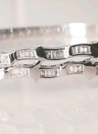 Armreif 750 Gold 3 ct Diamant - Bild 6