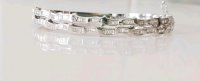 Armreif 750 Gelbgold 3 ct Diamant H-J VS - Bild 7