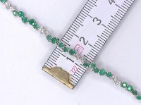 Armreif 750 Gold mit Diamant & Smaragd - Bild 5