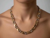Massive Goldkette 585 Gelbgold 14K 56g 63cm - Bild 4
