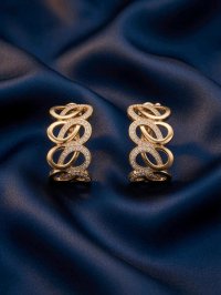 Ohrringe Creolen 750 Gold 1,5 ct Diamant F-H VVS - Bild 4