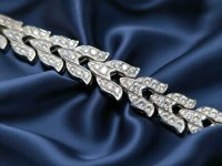 Armreif 585 Gold 3,84 ct Diamant F-H VVS - Bild 2