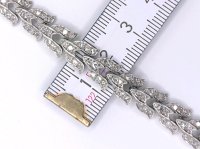 Armreif 585 Gelbgold 3,84 ct Diamant F-H VVS 19,5 cm - Bild 4