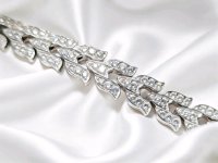 Armreif 585 Gold 3,84 ct Diamant F-H VVS - Bild 5