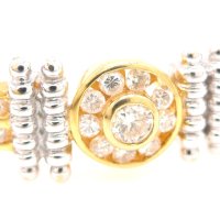 Armreif 750 Gold 2,5 ct Diamant H-J VSI2-SI1 - Bild 5