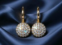 Ohrringe 585 Gelbgold Diamant 0,81 ct - Bild 4