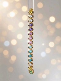 Armreif 585 Gold Citrin Amethyst 2,67 ct - Bild 4