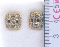 Ohrringe 585 Gold Creolen Diamant 0,82 ct - Bild 4