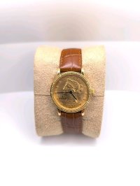 Corum Goldmünzenuhr 750 Gelbgold - Bild 11