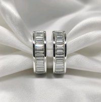 Ohrringe 585 Gold mit 0,62 ct Diamant - Bild 4