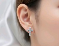 Ohrstecker 585 Gelbgold Diamant 0,3 ct - Bild 3