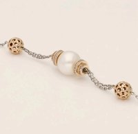 Armreif 750/18K Gold Diamanten Saphir - Bild 3