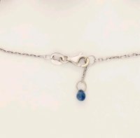 Armreif 750/18K Gold Diamanten Saphir - Bild 5