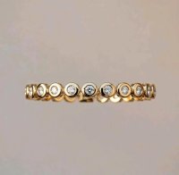 Tennisarmband 585 Gelbgold 0,64 ct Diamant - Bild 5