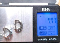 Ohrringe 750 Gold Blauer Topas 4 ct - Bild 7