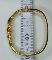 Armreif 585 Gelbgold mit 0,45 ct Diamant - Bild 4