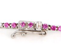 Armband 750 Gold mit Rubin & Diamant 1,41 ct - Bild 2