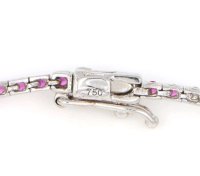 Armband 750 Gold mit Rubin & Diamant 1,41 ct - Bild 6