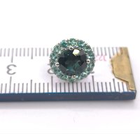 Ohrstecker 585 Gelbgold Turmalin Beril 3,05 ct - Bild 4