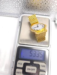 Armbanduhr Cartier Riviera 750 Gelbgold Diamanten Box - Bild 8