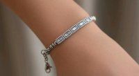 Tennisarmband 750 Gold 0,82 ct Diamant - Bild 6