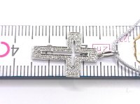 Kreuz-Anhänger 585 Gold Diamant 0,25 ct VVS - Bild 6
