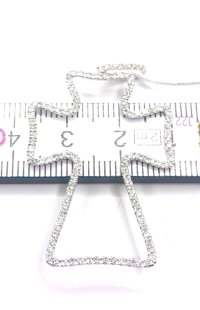 Kreuzanhänger 585 Gold mit 0,85 ct Diamant - Bild 6