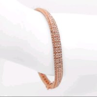 Tennisarmband 585 Gold 3,54 ct Diamanten - Bild 4