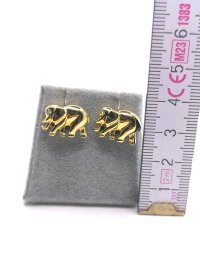 Ohrringe 750 Gold Wempe 0,1 ct Diamant Stecker - Bild 4