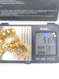 Armreif 585 Gelbgold massiv breit - Bild 6