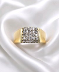 Siegelring 585 Gelbgold mit 0,5 ct Diamant - Bild 3