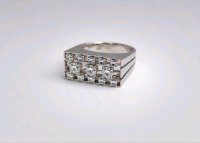 Siegelring 750 Gelbgold Diamant 0,8 ct - Bild 1