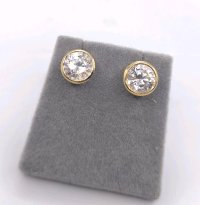 Ohrringe 585 Gelbgold 2 ct Zirkonia Thomas Sabo - Bild 7