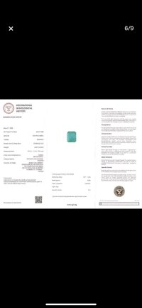 Verlobungsring 585 Gold Smaragd Diamant 10,49 ct - Bild 9