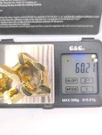 Armreif 585 Gelbgold 14 Karat Massiv Breit - Bild 2
