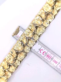 Armreif 585 Gold massiv breit - Bild 7