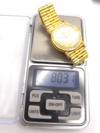 Corum Coin Watch 750 Gelbgold Diamanten - Bild 2