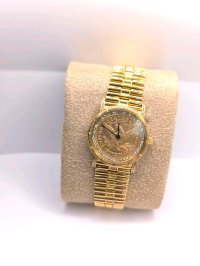 Corum Coin Uhr 750 Gelbgold Diamanten - Bild 3