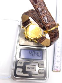 Cartier Diabolo Chronograph 750 Gelbgold - Bild 5