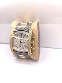 Bulgari Assioma Ring Stahl Gold Diamanten - Bild 8