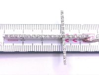 Kreuz-Anhänger 750 Gelbgold mit Collier - Bild 6